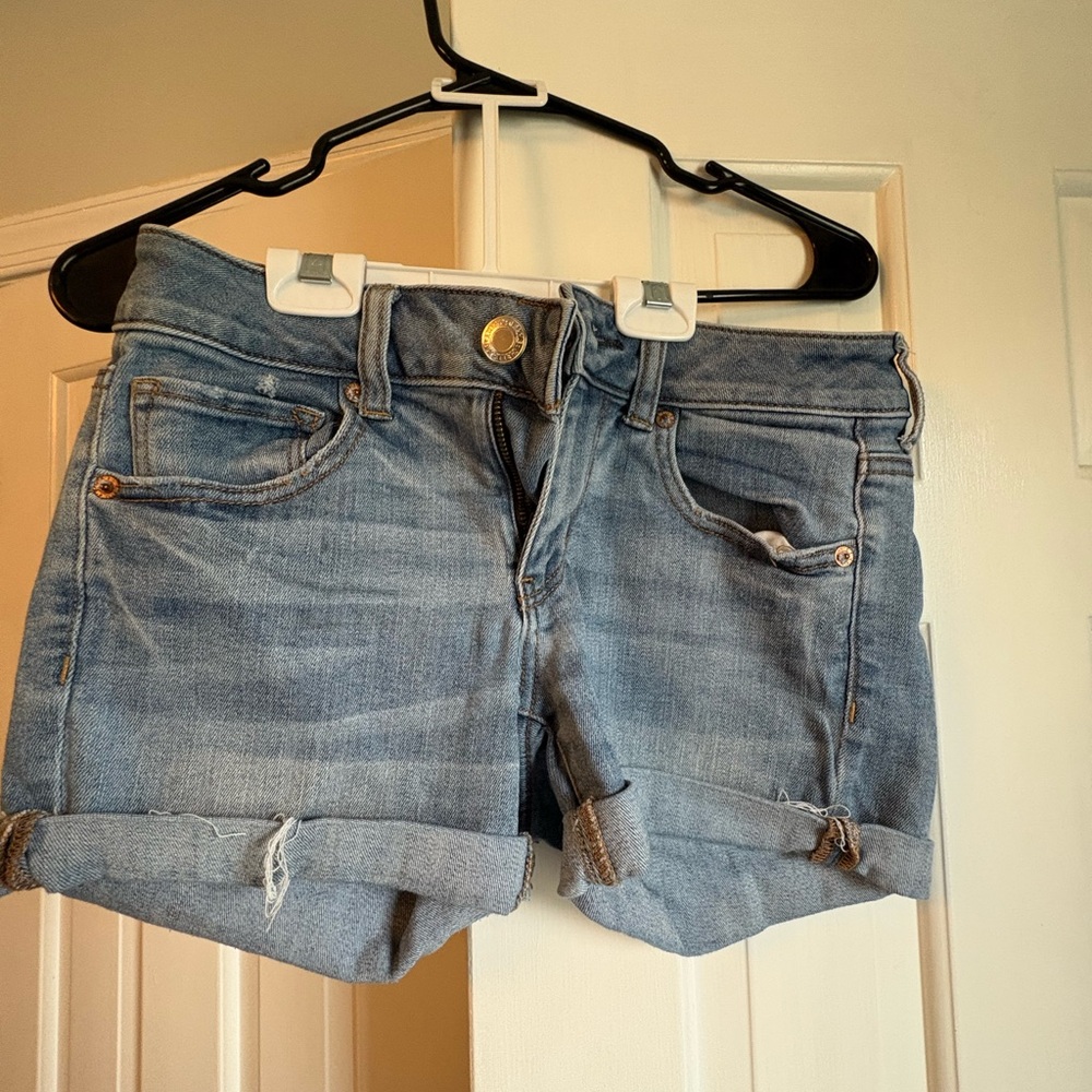 Denim Blue Women's Shorts